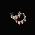 Blush Mesa Hoop Earrings