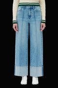 High Rise Wide Leg Jeans