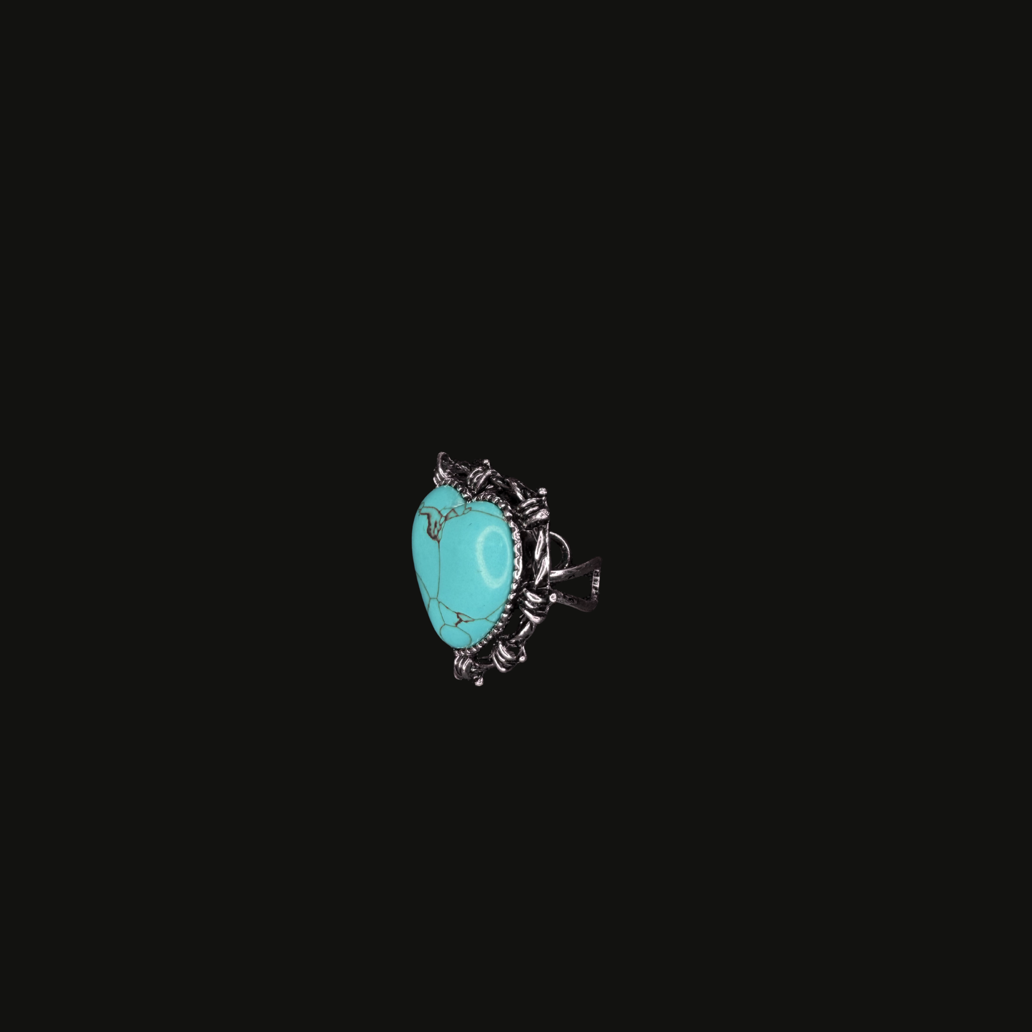 Desert Heart Turquoise Ring