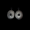 Midnight Concho Statement Earrings