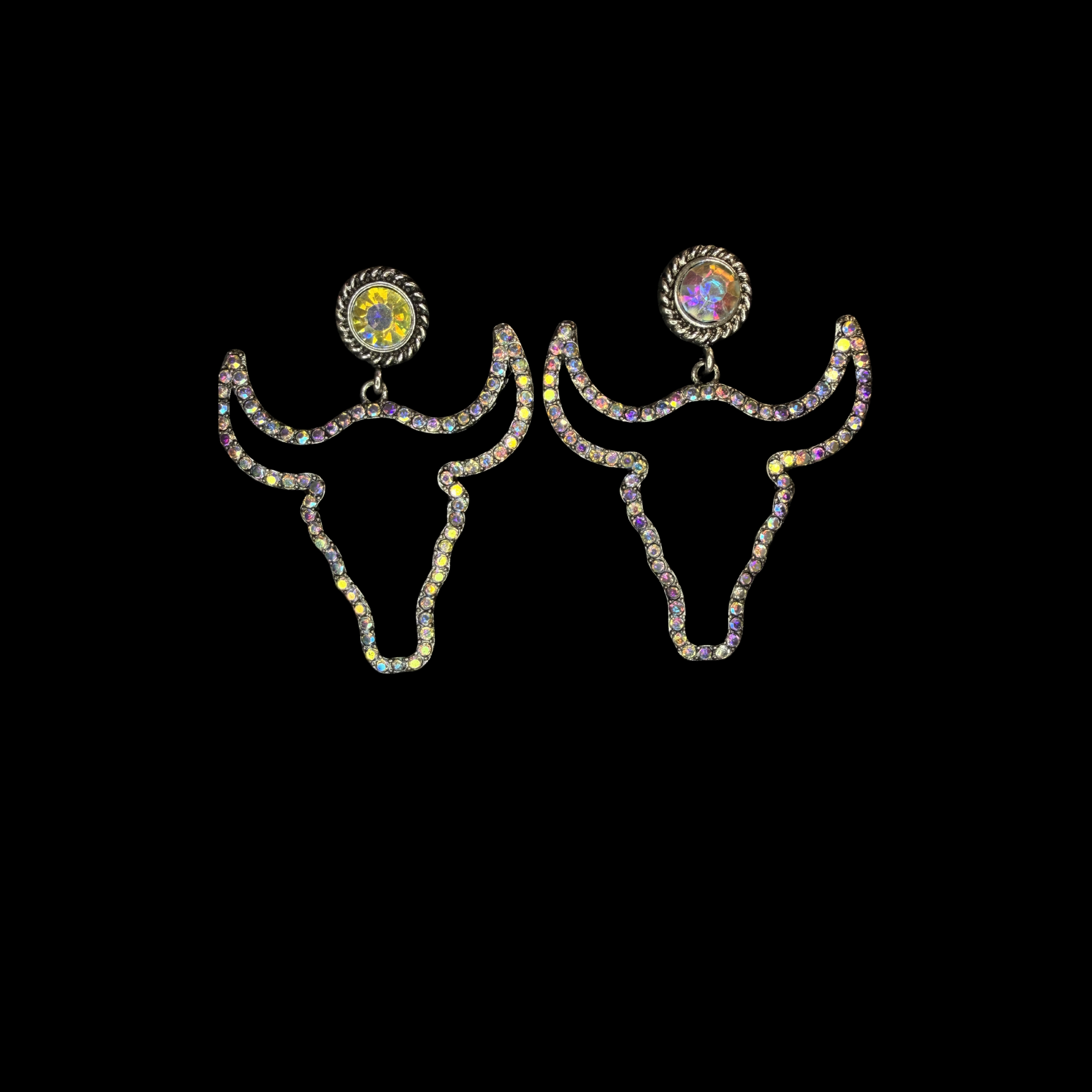 Starlight Steer Outline Earrings