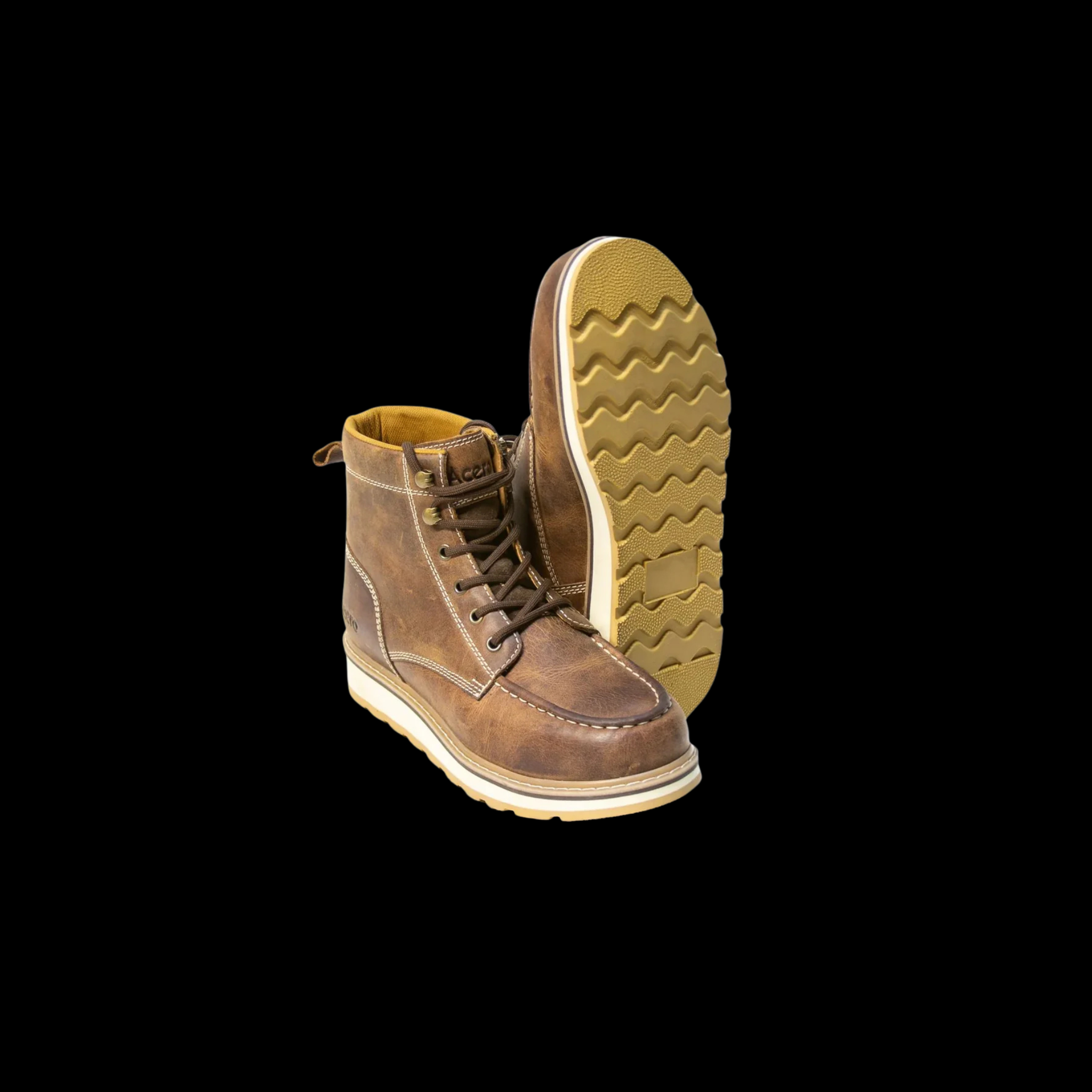 ACERO MOC SHOE OILED BROWN W/ DH04 RHINO SOLE