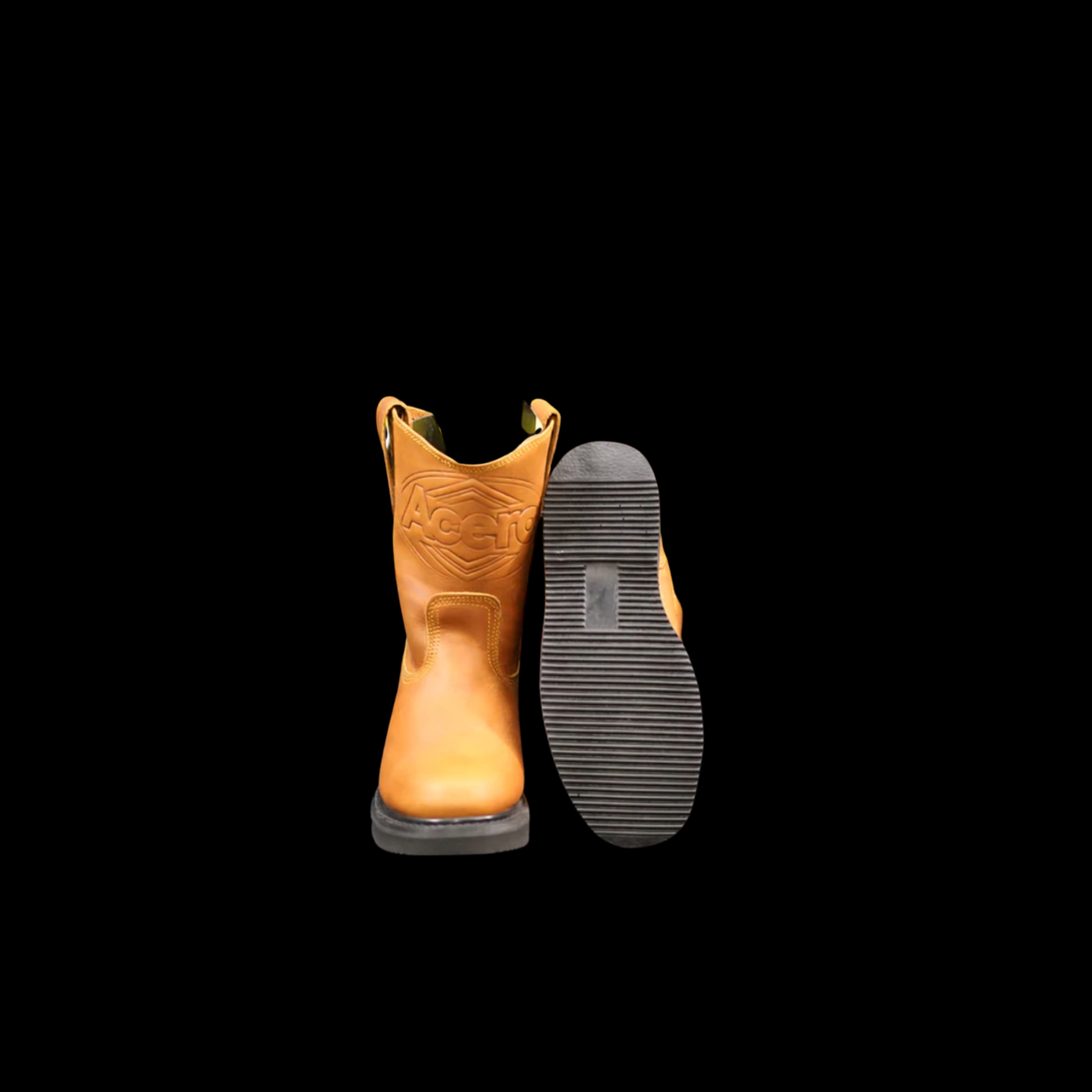 AWB1301 - ACERO ROPER GRASSO HONEY W/STRIPED SOLE
