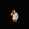 Cream Mineral Wash Button Down Shirt