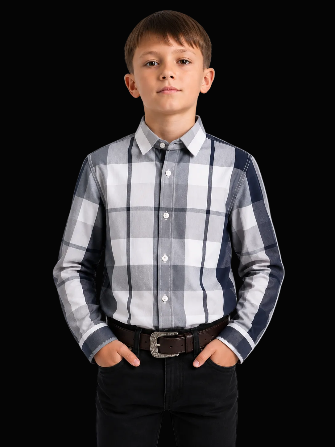 Kids Plaid Shirt