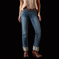 Mid Rise Estelle Straight Leg Jeans