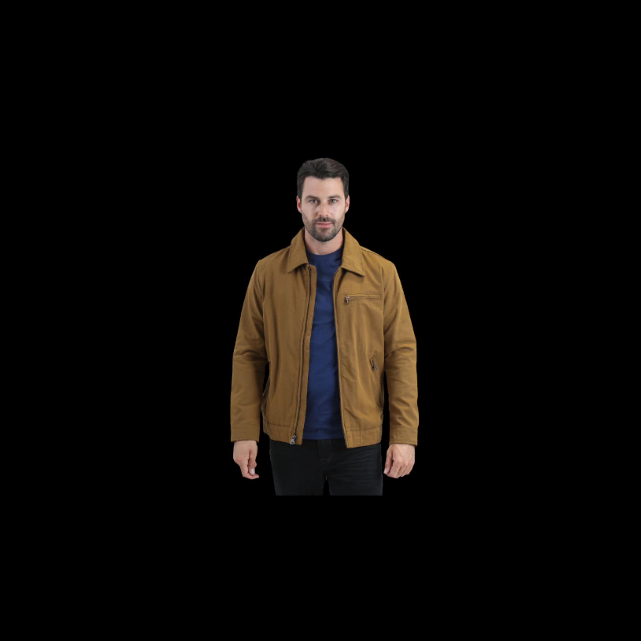 Fur lined Quilted Canvas Jacket