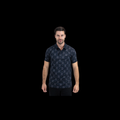 Diamond Pattern Polo