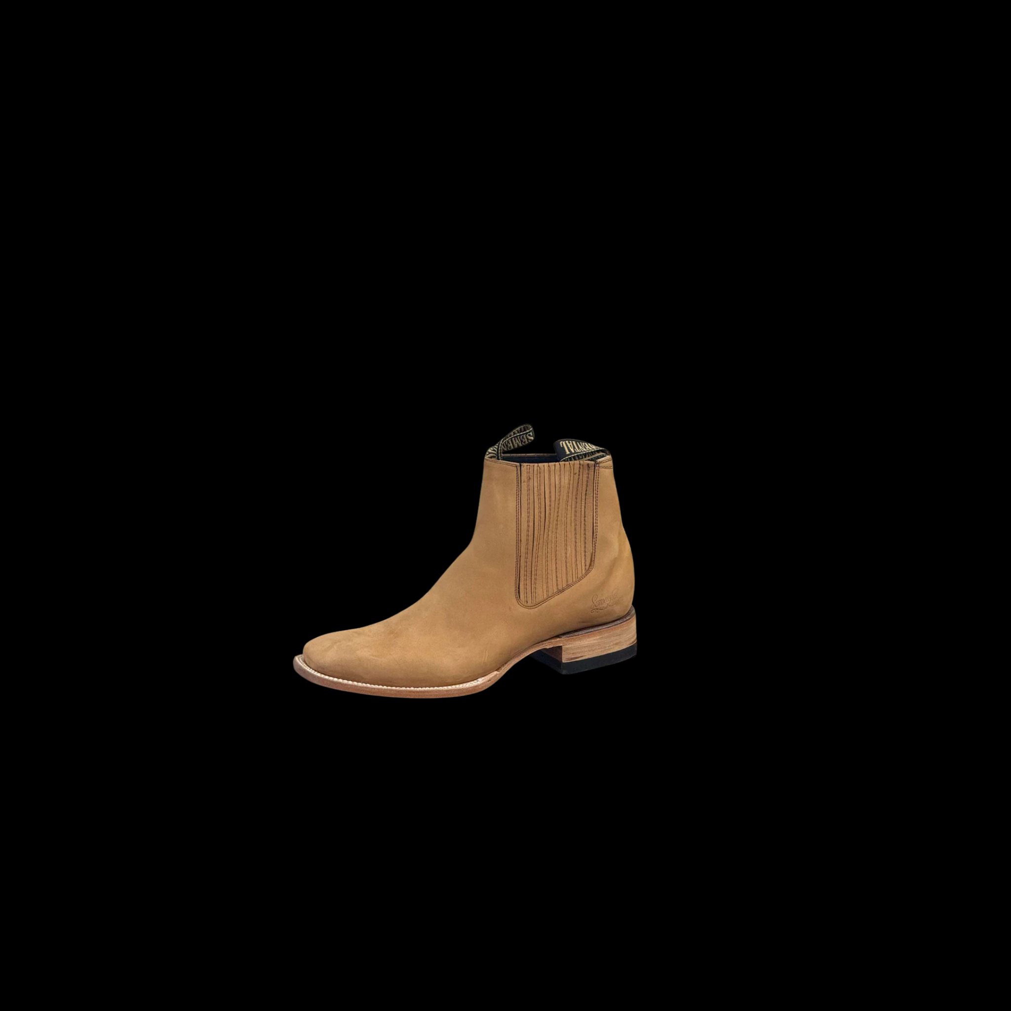 BOTIN RODEO NOBUCK TABACO L/SOLE