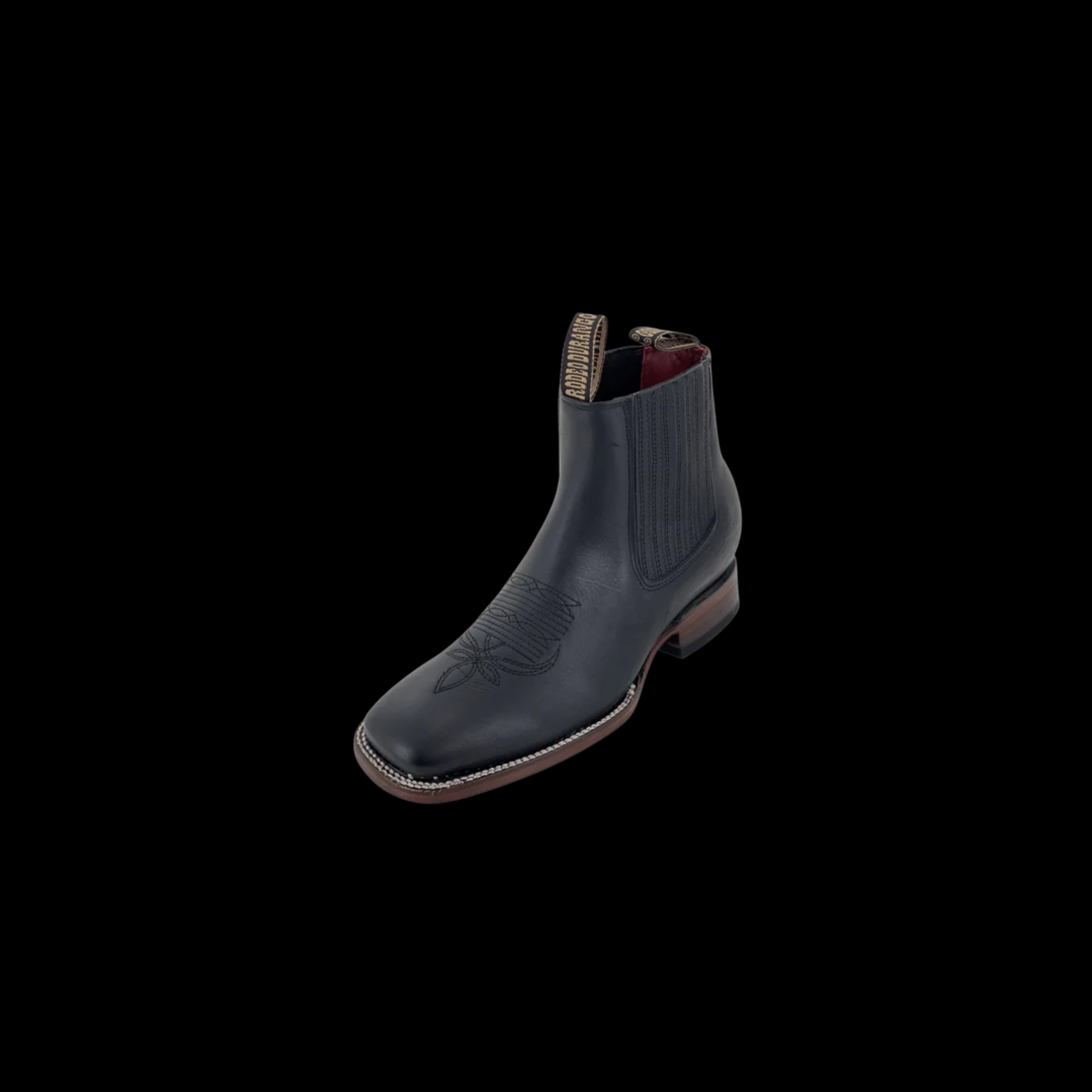 RSBA4091 - BOTIN RODEO NAPA BLACK L/SOLE