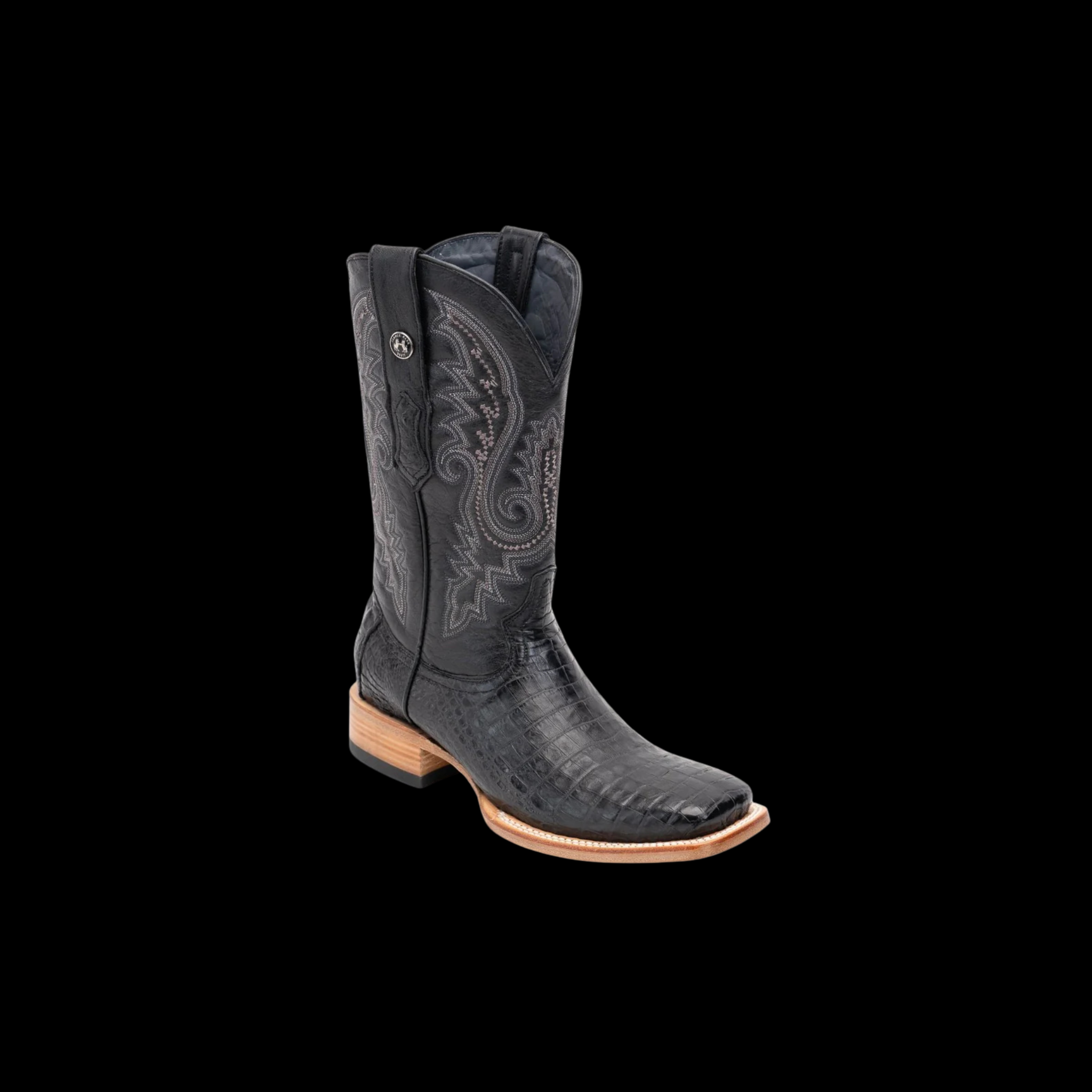 TMX100159 - CAIMAN BELLY BLACK 302 L/SOLE