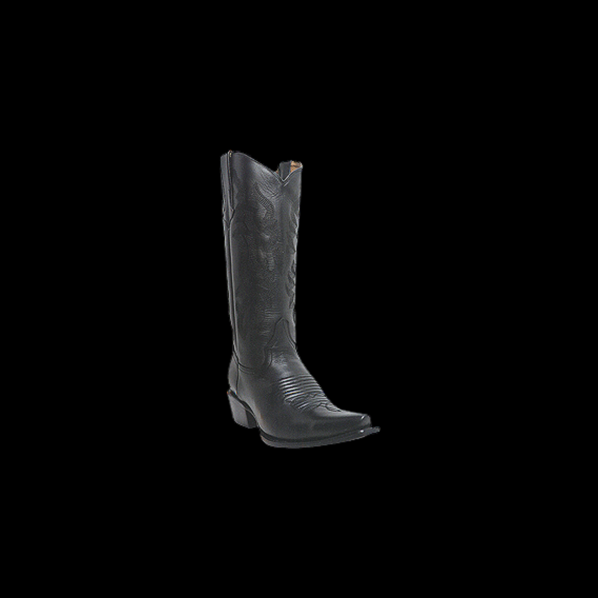 WOMENS CLASSIC BLACK CALF W/CLASSIC STITCH PATTERN 969 L/SOL