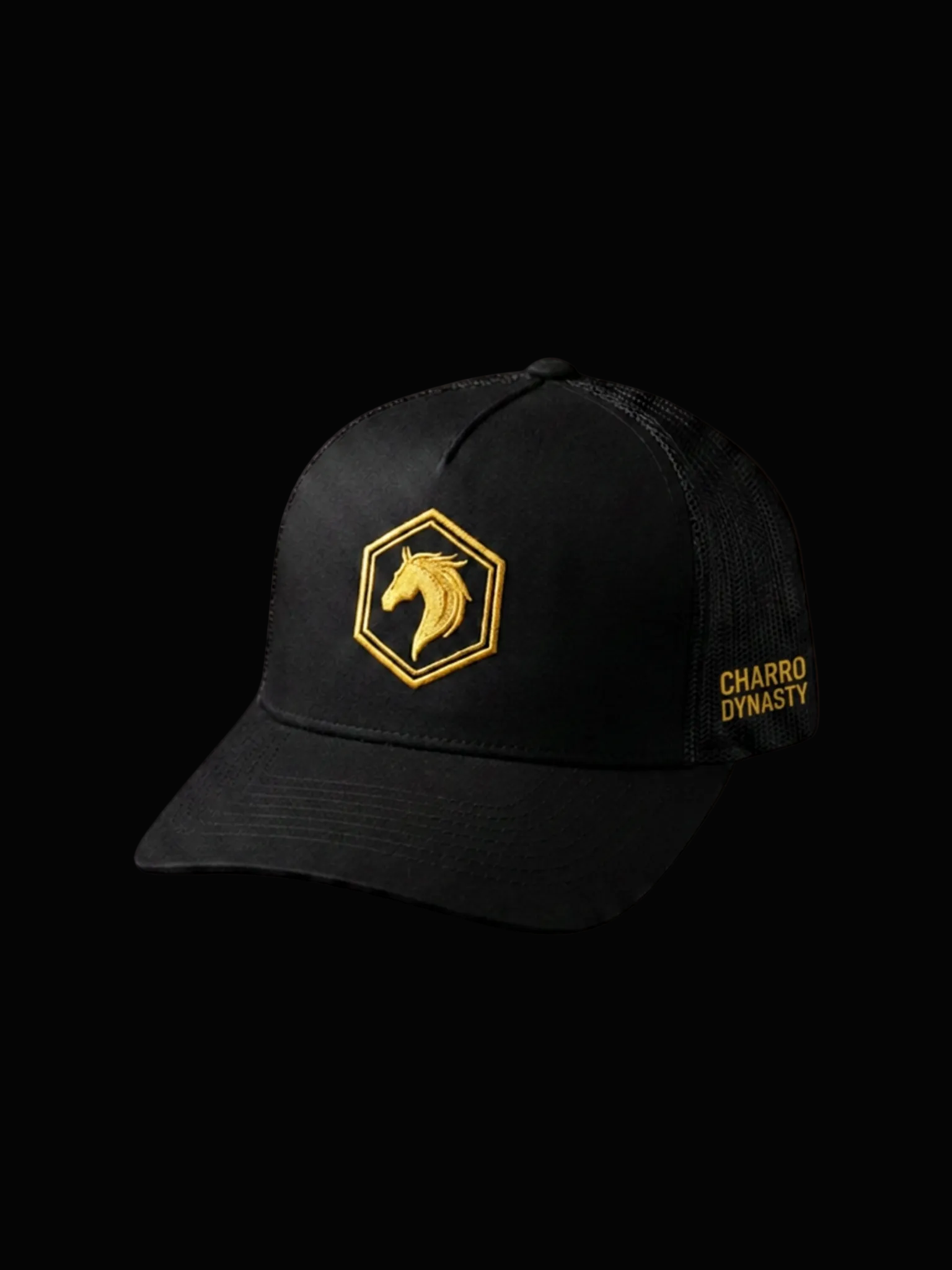 Charro Dynasty Supply Embroidered Trucker Hat