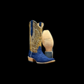 TM0113 - TM BLACK LABEL - NAVY BLUE SUEDE ROUGHOUT H1025 H/SOLE