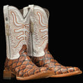PRINT MONSTER FISH MATTE COGNAC W/ MONTANA ICE TOP 302 L/SOL