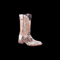 HONEY & WHITE HAIR ON COWHIDE W/ EVEREST HONEY TOP 302 L/SOL