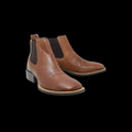 THUNDERLITE BRIER BROWN SQUARE TOE CHELSEA BOOT R/SOLE