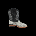 KIDS BLACK & WHITE HAIR ON COWHIDE 300 L/SOLE