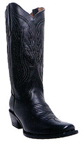 WOMENS CLASSIC BLACK CALF W/METALLIC SILVER STITCH 959 L/SOL