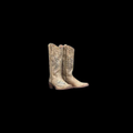 WOMENS SAND W/ BROWN BUTTERFLY INLAY 989 L/SOLE
