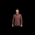 Mens Western Modern cotton /spandex