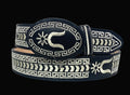 Kids Black Belt Gray Shine
