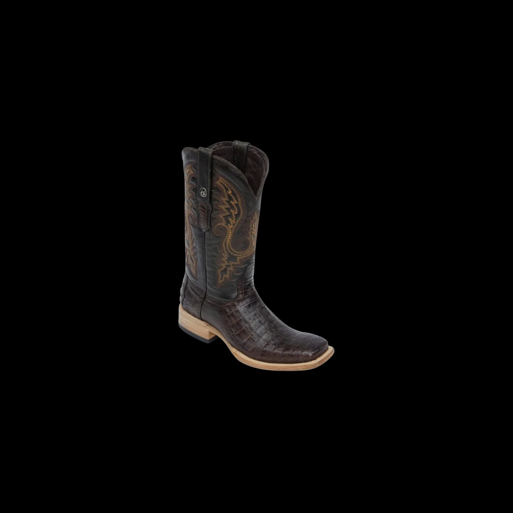TMX100160 - CAIMAN BELLY BROWN 302 L/SOLE